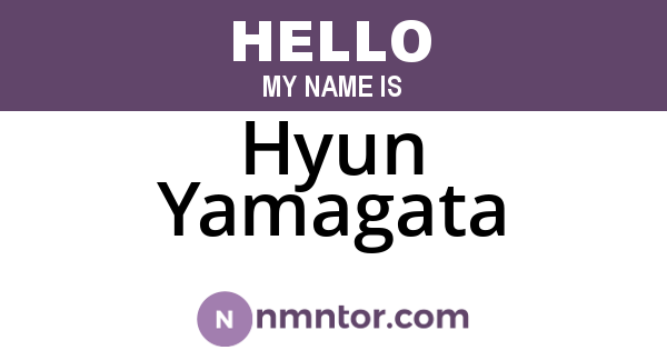 Hyun Yamagata