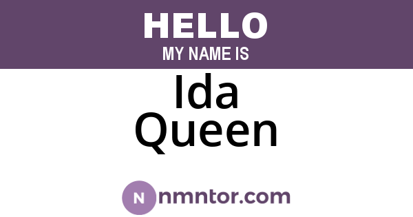 Ida Queen