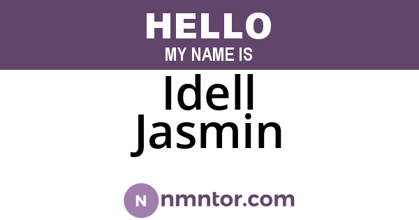 Idell Jasmin