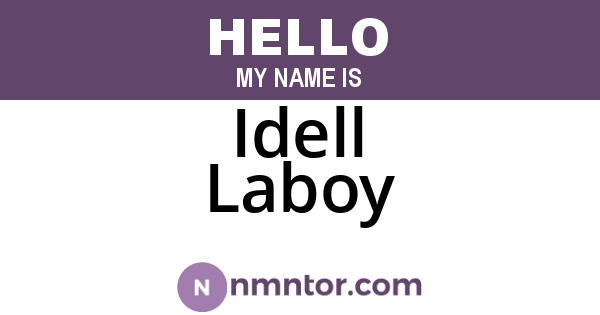Idell Laboy