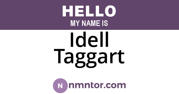Idell Taggart