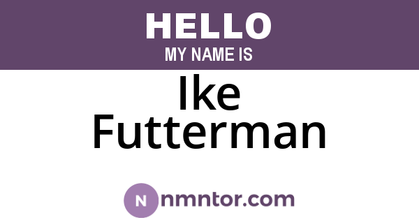 Ike Futterman