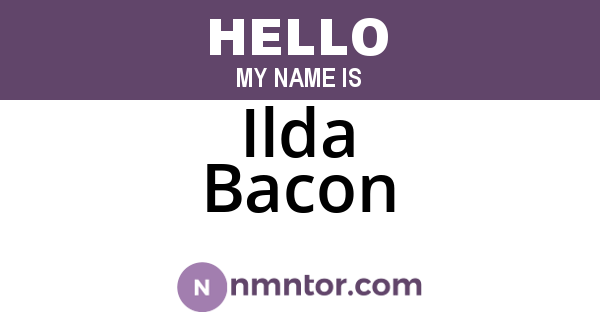 Ilda Bacon
