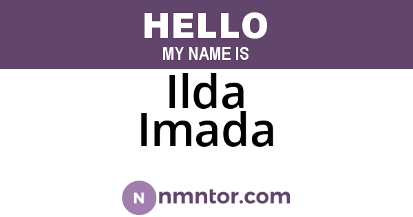 Ilda Imada