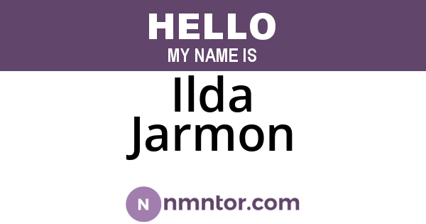 Ilda Jarmon