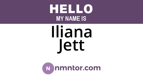 Iliana Jett