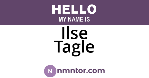 Ilse Tagle