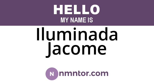 Iluminada Jacome