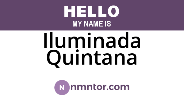 Iluminada Quintana