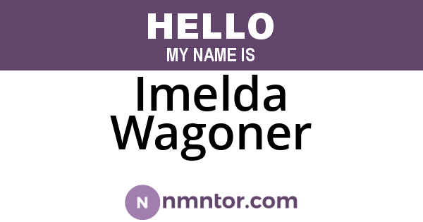 Imelda Wagoner