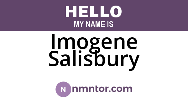Imogene Salisbury