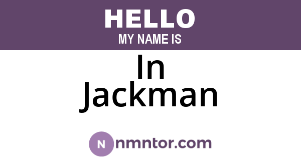 In Jackman