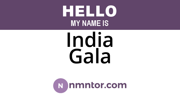 India Gala