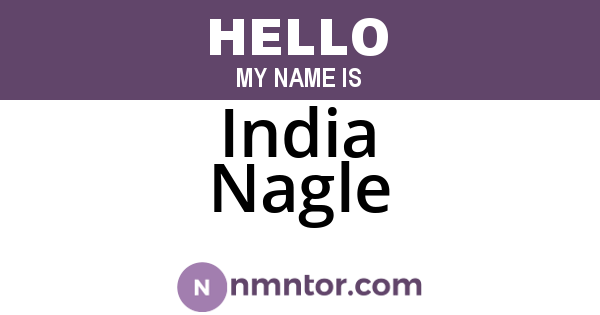 India Nagle
