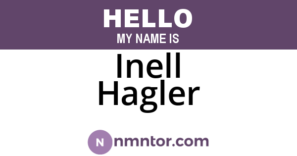 Inell Hagler