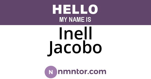 Inell Jacobo