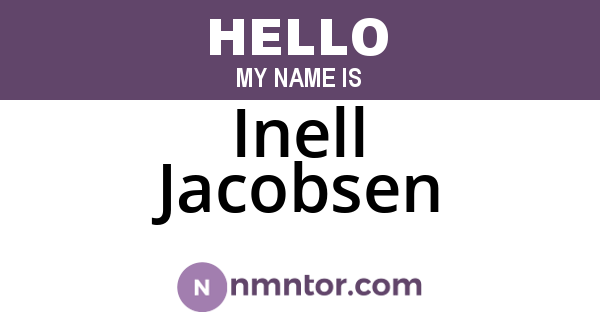 Inell Jacobsen