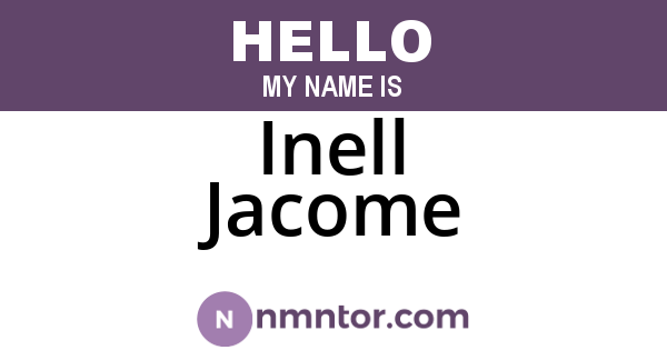 Inell Jacome