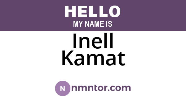 Inell Kamat