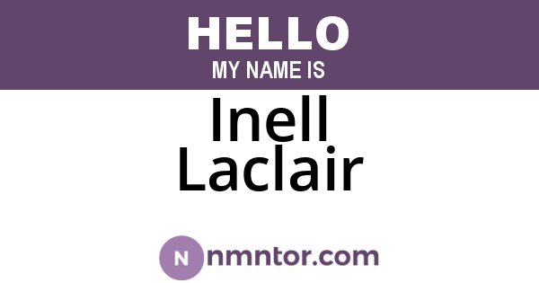Inell Laclair