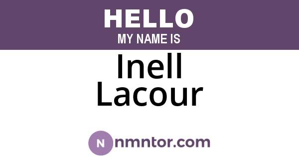 Inell Lacour