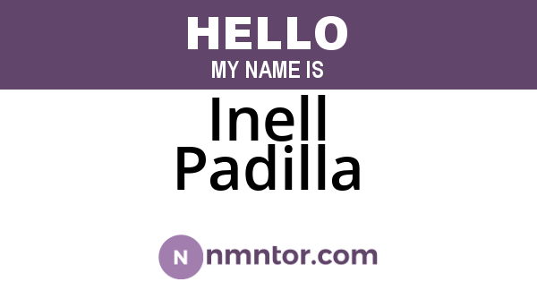 Inell Padilla