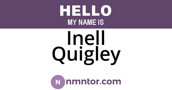 Inell Quigley