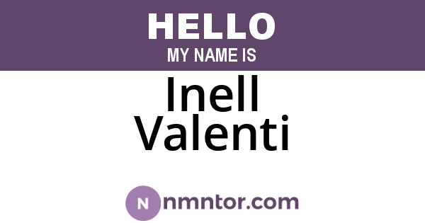 Inell Valenti
