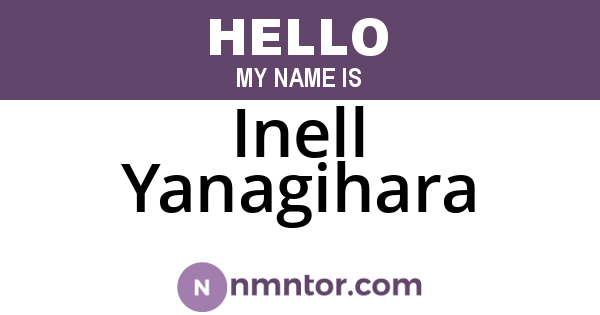 Inell Yanagihara