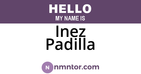 Inez Padilla