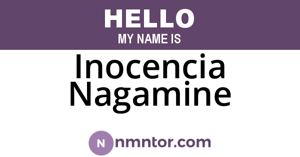 Inocencia Nagamine