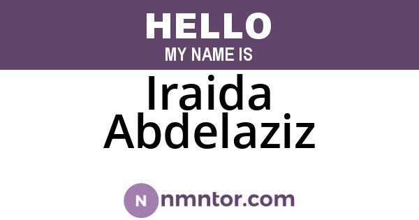 Iraida Abdelaziz