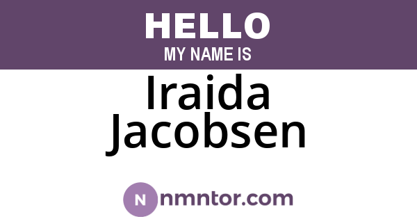 Iraida Jacobsen