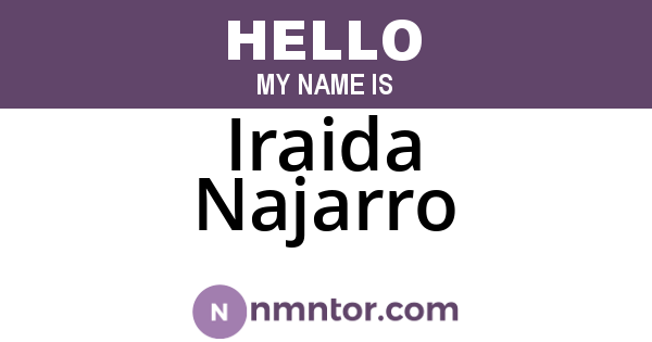 Iraida Najarro