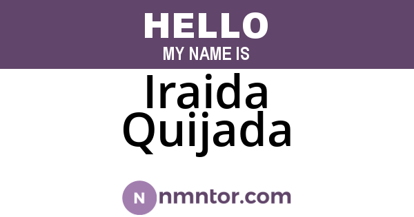 Iraida Quijada