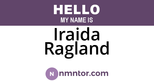 Iraida Ragland