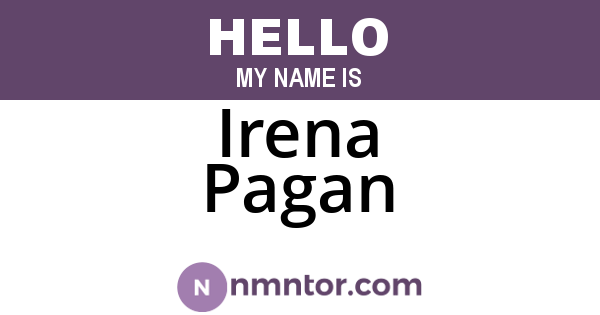 Irena Pagan