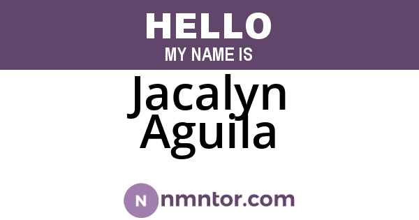 Jacalyn Aguila
