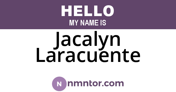 Jacalyn Laracuente
