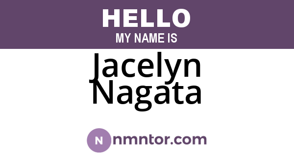 Jacelyn Nagata