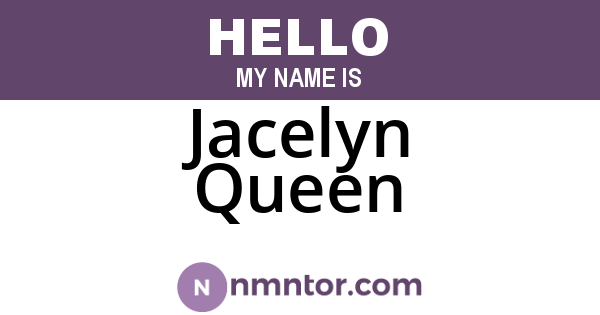 Jacelyn Queen