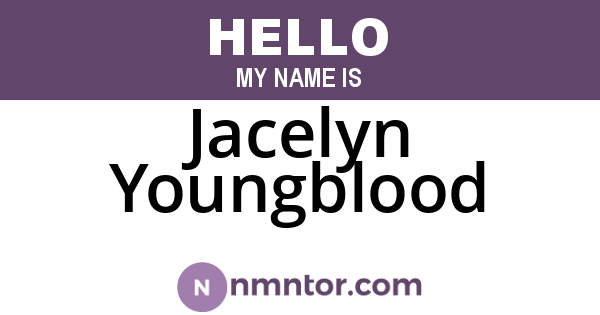 Jacelyn Youngblood