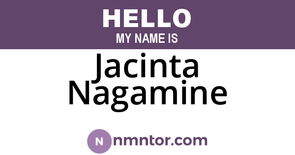 Jacinta Nagamine