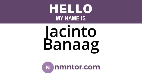 Jacinto Banaag