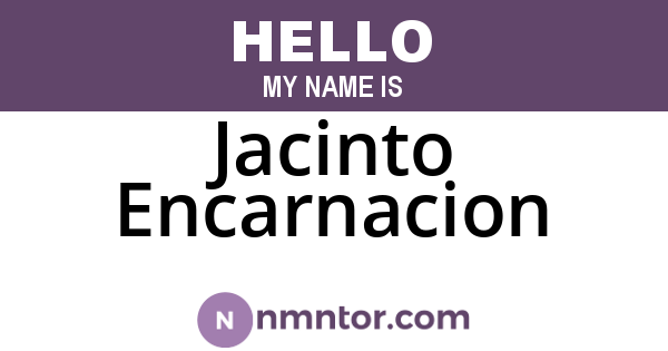 Jacinto Encarnacion