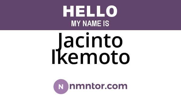 Jacinto Ikemoto