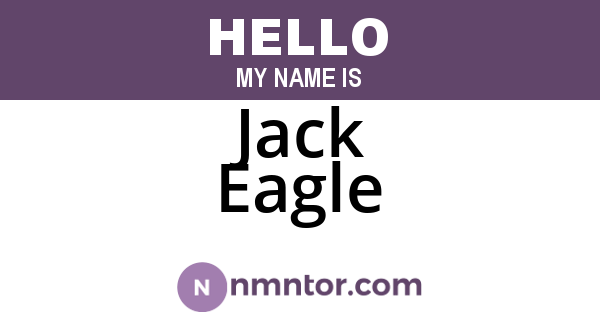 Jack Eagle