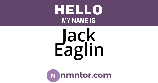Jack Eaglin