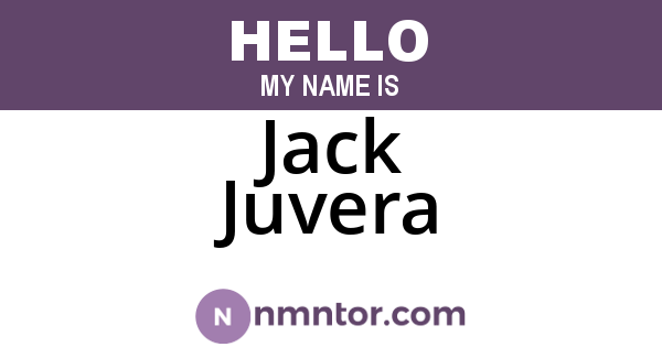Jack Juvera