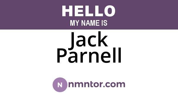 Jack Parnell